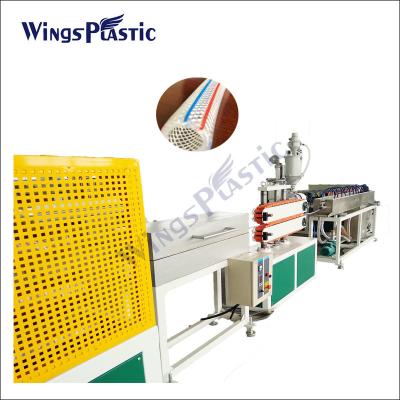 China PVC Garden Pipe Making Machine/ PVC Hose Extrusion Line Fiber Soft Garden Hose Pipe Extrusion Line for sale