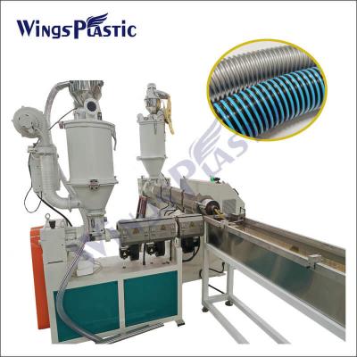 중국 진공 재 청소기 호우스를 위한 플라스틱 에바 나선형 파형관 튜브 호스 압출기 판매용