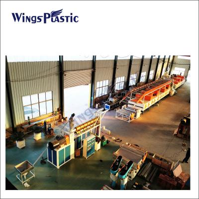 China Plastic Extruder Pvc Coil Mat Extrusion Machine For Car Mat Product Production Line for sale