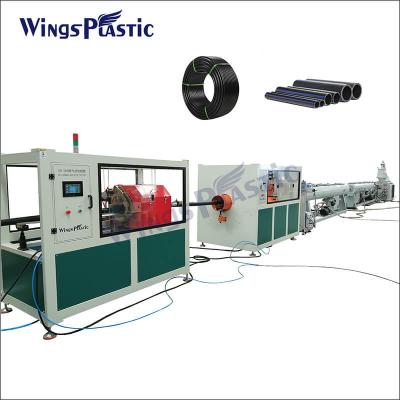 China 65mm Ppr Hdpe Pipe Production Line Making Machine 94 Rpm for sale