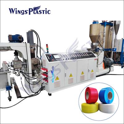 China PET PP Strap Band Extrusion Line Extruder Equipment 10-50 M/min Winding Speed for sale