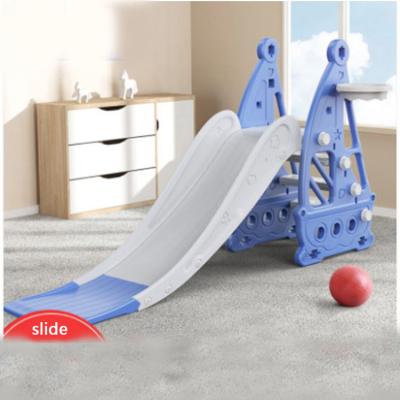 China Indoor Style Eco-Friendly Sailing Kids And Outdoor Plastic Baby Slide Royal Blue Baby Safety Slide for sale