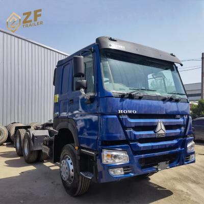 China Cheap price HOWO A7 Used tractor truck head unit for sale 6800x2496x2958 for sale