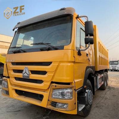 China Factory price used 6x4 336hp second hand howo dump truck tipper truck price for sale 6 - 8L for sale