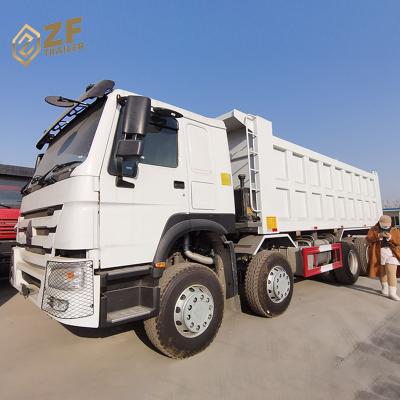 China China heavy duty 30 tons 40 tons howo 8x4 371hp dump trucks > 8L for sale