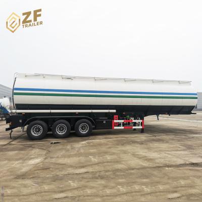 China Truck trailer 42000-45000 liters fuel oil tanker truck storage crude diesel semi trailer for sale for sale