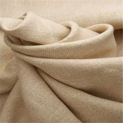 China Sustainable 100% Natural Burlap Fabric Hessian Roll Raw Natural Hessian FabricJute Hessian Fabric Set Mat For Bags And Table Cloth for sale