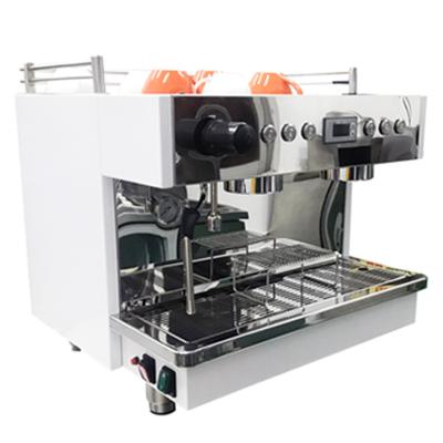 China Factory price 9L Italian boiler coffee commercial espresso machine, 2 groups semi-automatic coffee machine for sale