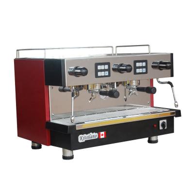 China BA-GF-KT11.2 Coffee Stainless Steel 2 Group Espresso Coffee Machine For Commercial With Steam Wand for sale