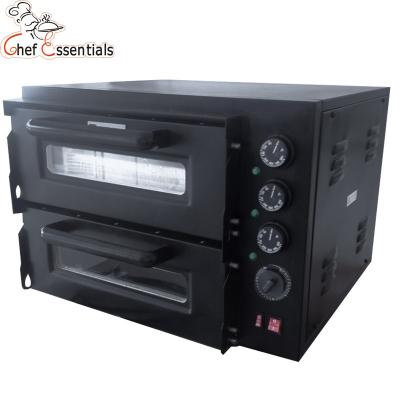 China Wholesale Energy Saving Baking Oven Double Deck Compact Crust Pizza Maker 12