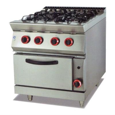 China PK-JG-987A2 Hotel Kitchen Gas Stove Industrial Oven Cooking Ranges And Appliances for sale