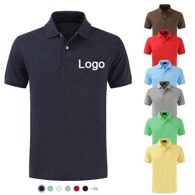 China High Quality QUICK DRY Custom Embroidered Plain Cotton Printed Logo Blank Polo Shirts Custom Made Golf for sale