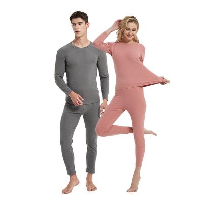 China QUICK DRY Women Long Sleeve Fleece Thermal Underwear Set Warm Mens Thermal Underwear Winter Long for sale