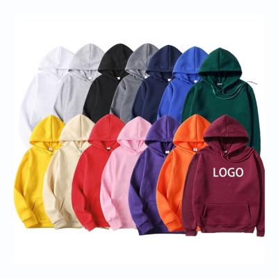 China Wholesale QUICK DRY Simple Sweater Printing Heavy Thick White Terry Embroidery Cotton Polyester Fleece French Hoodie Unisex for sale