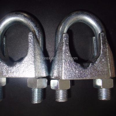 China Equipment Galvanized Steel Wire Rope Clip DIN741 For Lifting for sale