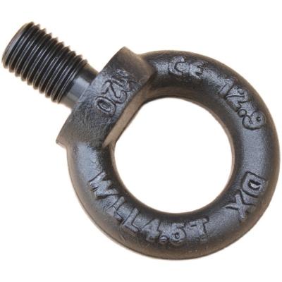 China Industry 12.9 Degree 42CrMo Dacromet Surface Processing Processing Eye Bolt, Black, M12x20.5mm for sale