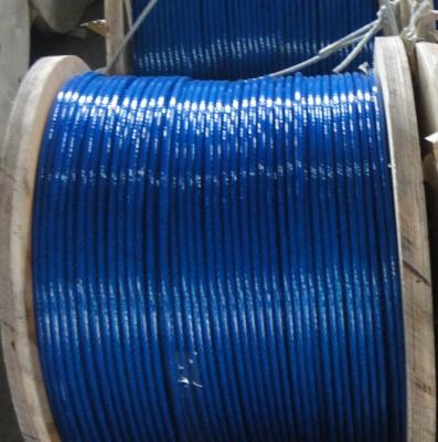 China Construction PVC Coated Steel Wire Rope 6*7 for sale