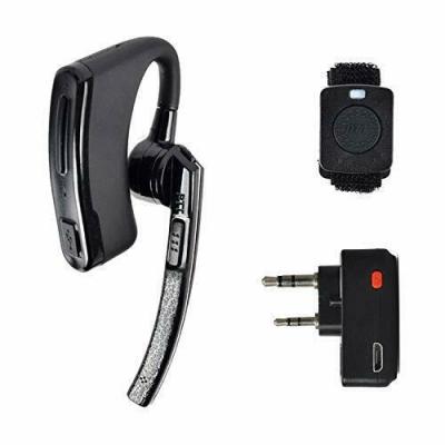 China Ear Hook Hand Free Microphone For Two Way Radio Baofeng UV-5R UV82 TYT TH-UV8000D Walkie Talkie for sale