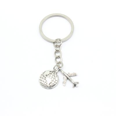 China Factory Made Animal Charm Gift Airplane Alloy Key Chain Key Chain For Women Men Gift for sale