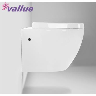 China Double-flush China Manufacture Modern Fashionable Ceramic WC Bathrooms Roll Hanging Toilet for sale