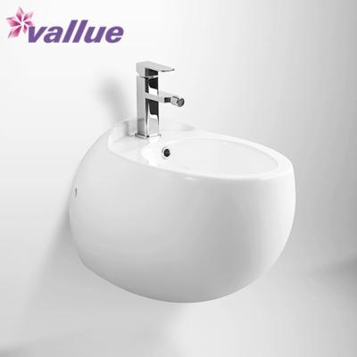 China Italian Wholesale Wall Mounted Design Women Bathroom Ceramic Cold Water Bidet Toilet for sale