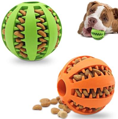 China 2022 New Pet Products Viable Puppy Treat Toy Suction Cup Pull Feeding Dog Chewing Spiky Rubber Chew Toys Tpr Tug For Pet Dog Ball for sale