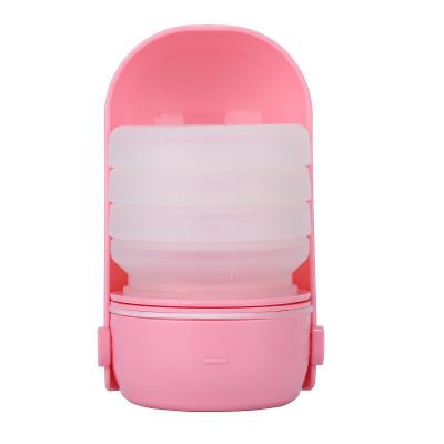 China Hot Selling Portable Pet Water Bottle Water Bottle Traveling Bowl For Dogs for sale