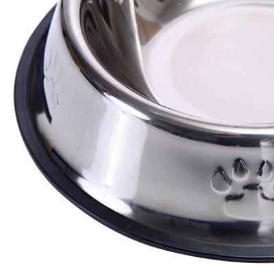 China Hot Selling Custom Automatic Ready To Ship Bowl Stainless Steel Pet Dog Pet Bowl For Dog Cat for sale