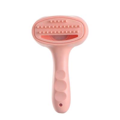 China 2022 Hot Sale Electric Massage Pet Hairbuster Brush Comb Electric Pet Deshedding Comb for sale