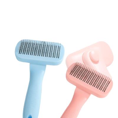 China Convenient Hot Selling Amazon Pet Hair Remover Pet Hair Cleaning Massage Cleaning Brush for sale