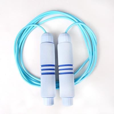 China Durable Hot Selling Promotion Custom Print Fitness Workout Gym Weight Balls Skipping Jump Rope with Foam handle for sale