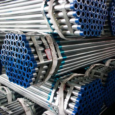 China Liquid Pipe 48mm Q235 Galvanized Steel Pipe Gi Steel Pipe Hot Dipped Galvanized Steel Pipe Round Tube for sale