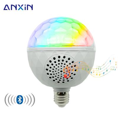 China Residential RGB Music Smart Play with Remote Wireless Bulb Music Light Speaker 6W LED lamp blueteeth bulb for sale