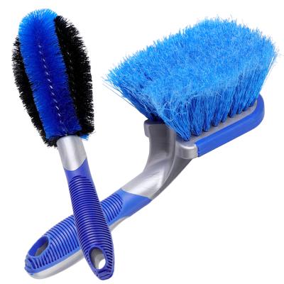 China Eco-friendly Soft Tire Wash Wheel Car Bristle Tool Cleaning Brush for sale