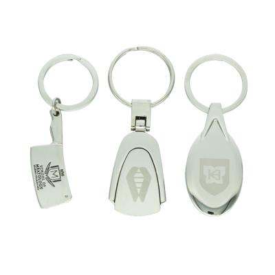 China Blank Sublimation Logo Keychain For Cricut bulk cheap custom made durable metal for sale