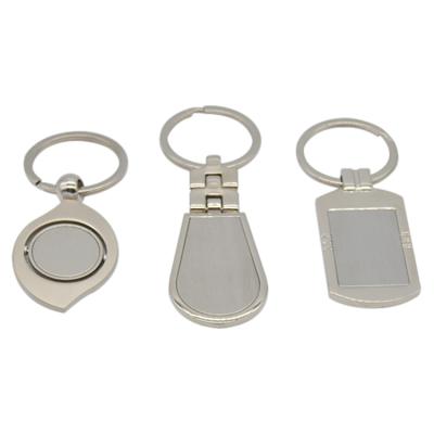 China Europe mold company logo name sublimation mute key single tag free engraved custom key chain for sale