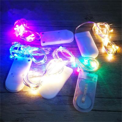 China Starry Fairy Garland String Light Plastic+Copper Wire+LED Firefly LED Lights Mini Fairy Lights Battery Operated 1M 2M 3M Flash Copper for sale