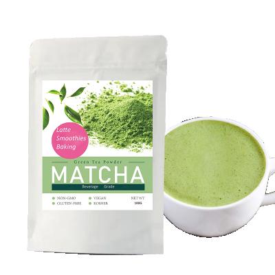 China EU Standard Matcha Tea Free Sample Slim Japanese Matcha 100% Pure Organic Green Tea Matcha for sale