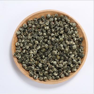 China Jasmine Scented Green Tea Wholesale Premium Dragon Pearl Jasmine Green Tea Loose Tea for sale