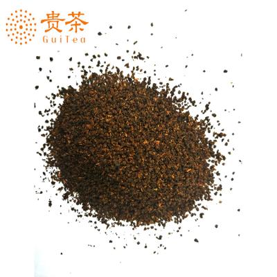 China clean & less dust bulk sale black tea black tea powder OP with Assam black tea flavor for sale