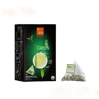 China Organic tea in certified best quality green tea bags in the tea bag for sale