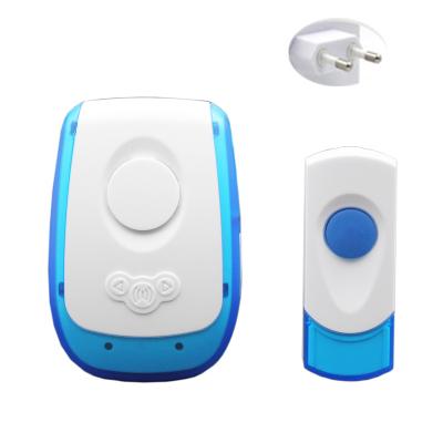 China Hot Sale Top Quality AC 220 V Ring Wireless Door Bell 32 Waterproof Melody Up To 100m (Open Area) for sale