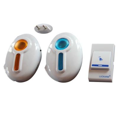 China Up To 100m (Open Area) AC 220V 32 Remote Control Melody 100 M Intelligent Doorbell With Light for sale