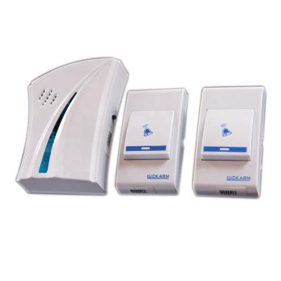 China Wholesale Price Up To 100m Wireless Portable Door Bell Melody (Open Area) 100 M Range 32 for sale