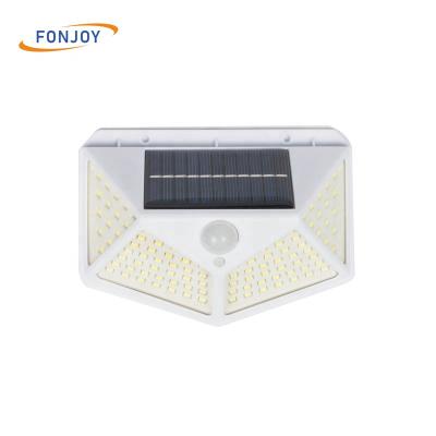 China Polycarbonate 100 LED SMD 270 Degree Motion Sensor Security Luminescent Solar Light, Outdoor IP65 Wireless Wall Light for sale