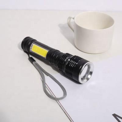 China 2-in-1 LED Aluminum Alloy Instant Beam Light Zoomable Distance Camping 2-in-1 LED Torch Max.200m Waterproof Outdoor With Instant SOS Function for sale