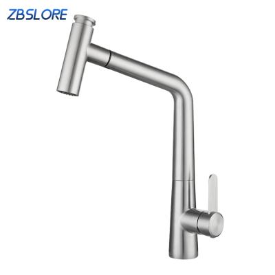 China Minimalist 5 Year Warranty Pull Out Faucet Kitchen Sink Black Pull Out Faucet With Sprayer for sale