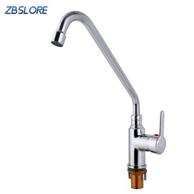 China 2021 Hot And Cold Water Basin Faucet Brass Material 2021 Basin Faucets Neck Long Sense Basin Faucet CUPC for sale