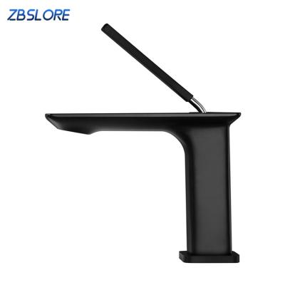 China Factory Direct Supply Luxury Matte Black For Kitchen Bathroom Sink Faucet Basin Brass Faucet for sale