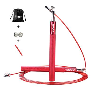 China High Quality Exercise Fitness Adjustable Length Fitness Aluminum Alloy Jump Rope for sale